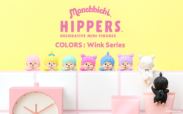 [New] HIPPERS Monchhichi COLORS: Wink Series
