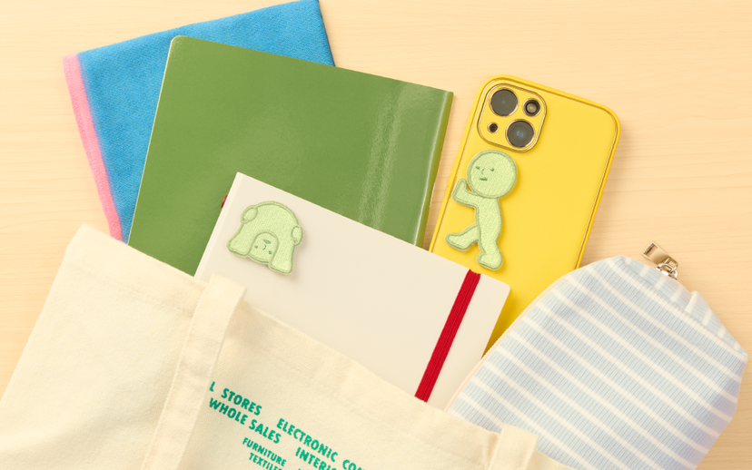SMISKI Embroidery Sticker Vol. 2 - Peeking / Pushing / Little -