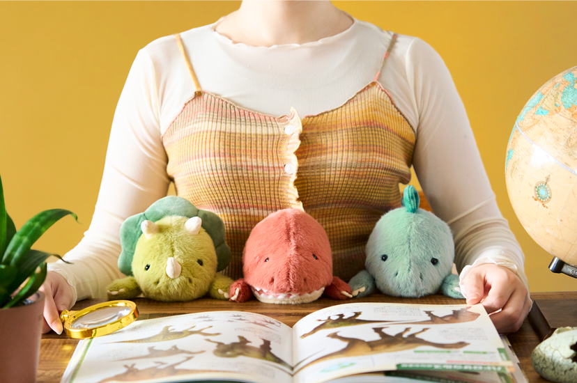 Posture Pal - Dinosaur - Tyrannosaurus / Triceratops / Stegosaurus -