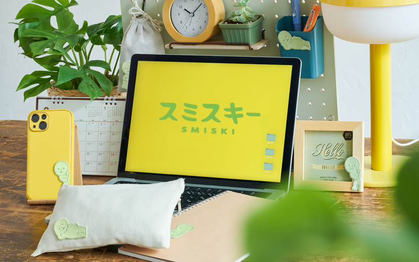 SMISKI Embroidery Sticker Vol. 1 - Hugging Knees / Lounging / Peeking -
