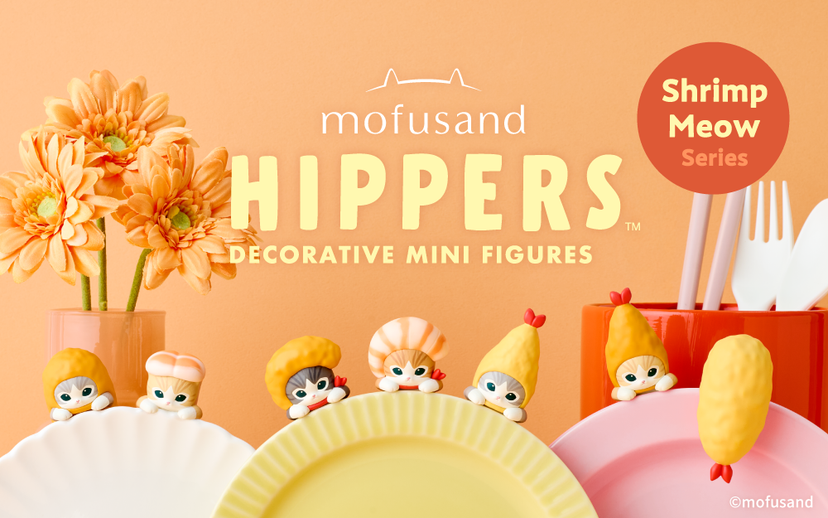 HIPPERS mofusand Shrimp Meow Series